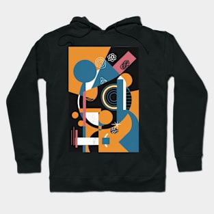 Abstract Geometric Colourful Artwork Design Hoodie